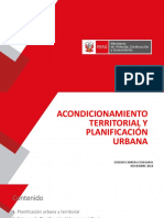 1.acondicionamiento Territorial y Planificación Urbana