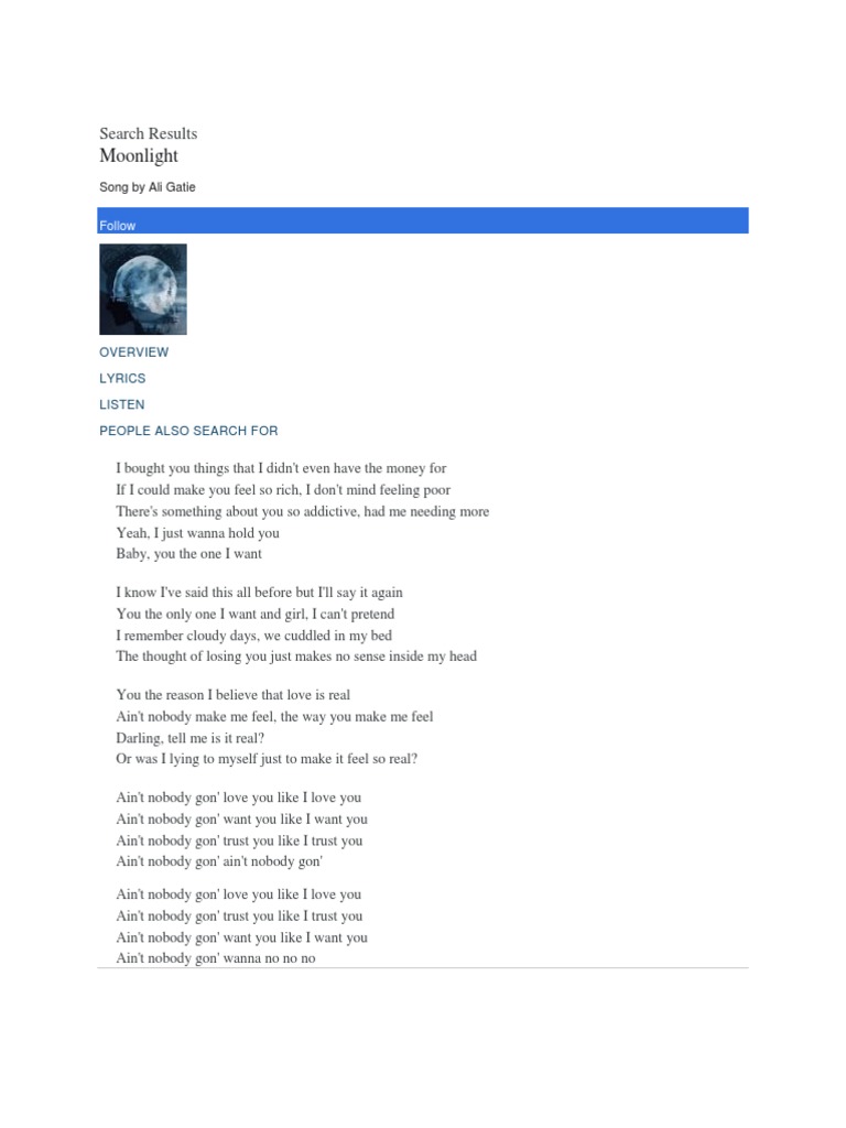 Lyric Docx