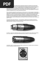 Conectores de  Áudio