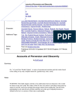 Accounts of Perversion | PDF | Breast