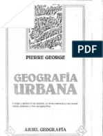 Geografia Urbana de Pierre George