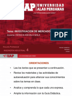 Semana 4 Inv.merc. Indust 2018 1 universidad alas peruanas