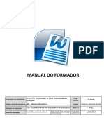Manual Formador Processador de Texto