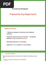 Numerical Analysis 1