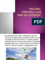 Bucuria-Fericirea Care Vine Din Interior