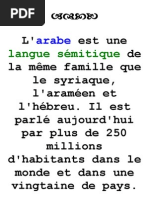 Download COUR D ARABE by abdel1970 SN4377896 doc pdf