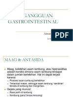 Obat Gangguan Gastrointestinal