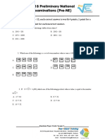 2018 Pre-NE Grade03 Exam EngVersionPrint