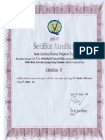 Srtifikat Akreditasi b Elektro PDF