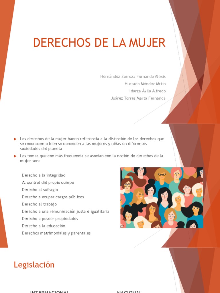 Copia de Derechos de La Mujer | PDF | Derechos de las mujeres ...