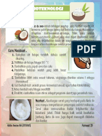 Nata de Coco Infografis