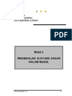 Modul 3 Pengenalan Sintaks Dasar My SQL3