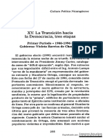 La Transición Hacia La Democracia, Tres Etapas