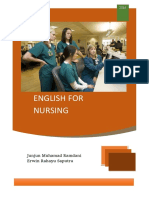 English For Nursing - Handout