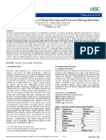 .Design and Fabrication of Sand Sieving and Cement Mixing Machine PDF