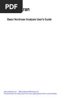 NX Nastran Basic Nonlinear Analysis Users Guid