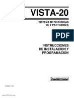 Ademco Vista 20 Installation Manual