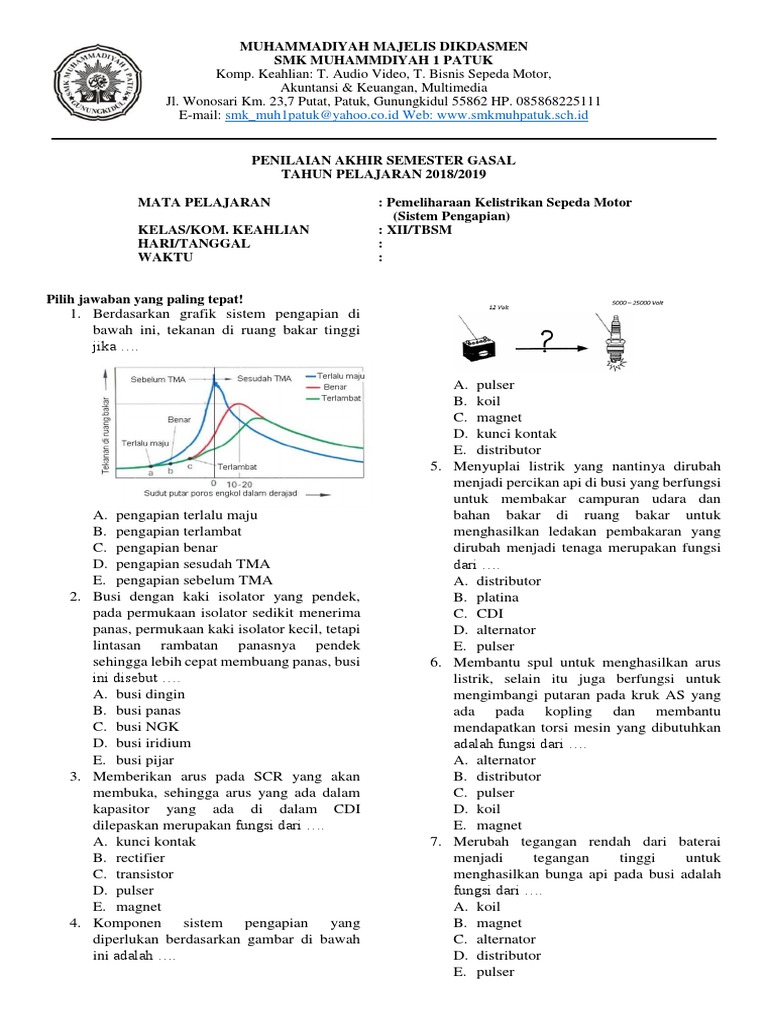 Soal Uas Tbsm Kls 12 Docx