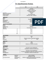 F 4000 Especificaciones Técnicas