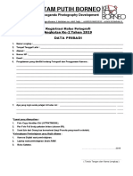 Registrasi Kelas Fotografi Angkatan Ke 2 PDF