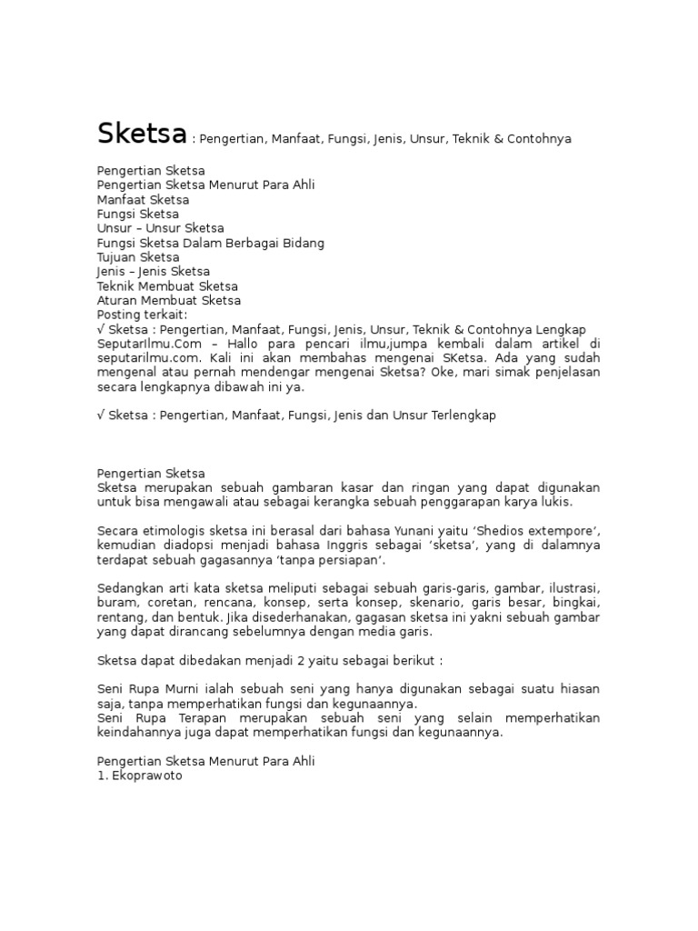 Sketsa