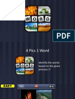 4 Pics 1 Word