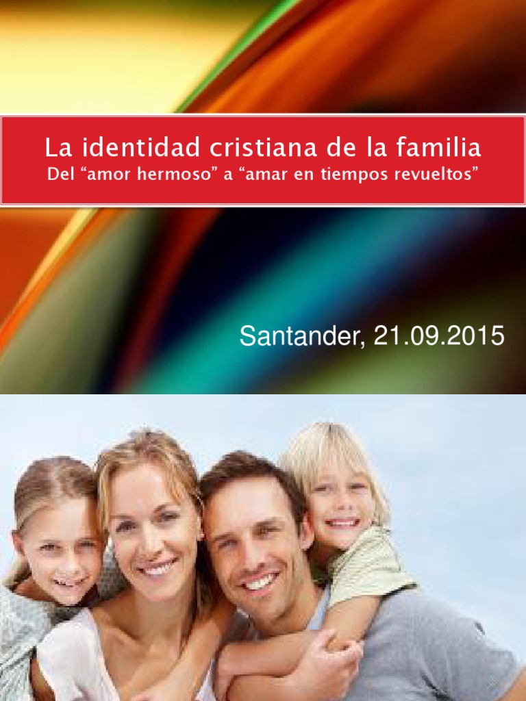 Identidad y cambios en la familia cristiana | PDF | eucaristía | Cristo ...