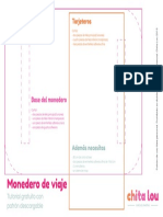 Monedero de Viaje PATRÓN PDF