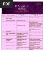 Signature Villa Specifications