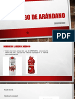 Exposicion de Jugo de Arandano