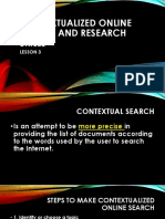 Contextualized Online Search and Research Skills - Lesson 3