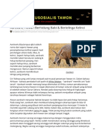 Aardvark Hewan Berhidung Babi Bertelinga Kelinci PDF