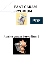 Manfaat Garam Beryodium 