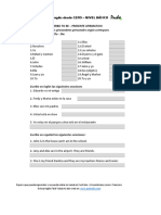 Lección 1 - Pronombres Personales y Verbo To Be PDF