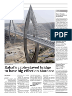 Cable-Stayed Bridge in Morocco