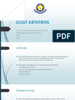 Gout Arthritis Dr.tiroy, Sp.Pd