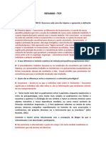 Resumo sobre os principais conceitos da psicanálise de Freud