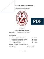 2019-II MC115 Informe 4 Ciencias de Los Materiales II FIM - UNI