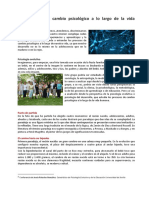 ALUMNOS Los Procesos de Cambio Psicológico A Lo Largo de La Vida Humana PDF