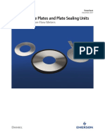 Orifice Plates and Plate Sealing