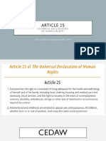 Article 25 -Lecture