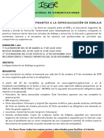 Instructivo Esp. Doblaje 2020