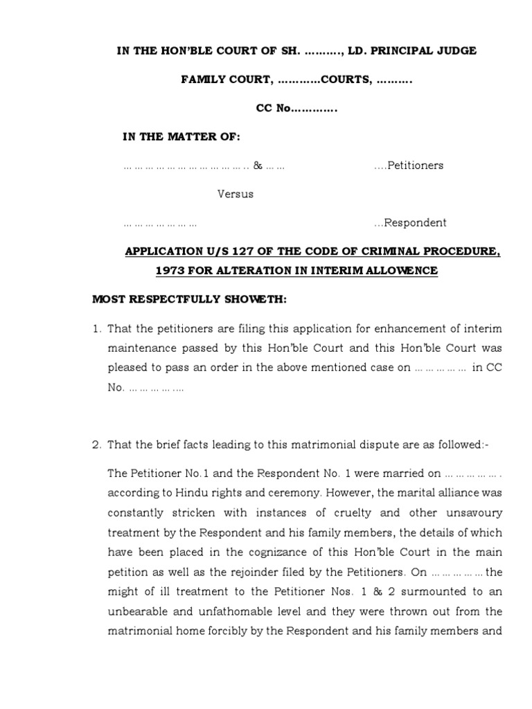 127 CRPC Application | PDF | Social Institutions | Social Science