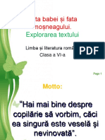 Fata Babei Si Fata Mosneagului