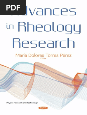 Advances in Rheology