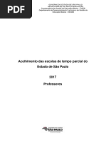 Caderno Professores Acolhimento 2017 - Tempo Parcial