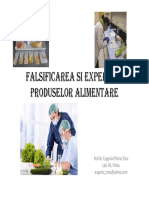 FALSIFICAREA SI EXPERTIZA PRODUSELOR ALIMENTARE - Curs 1 (Compatibility Mode) PDF