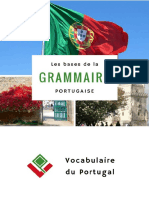 Vocabulaireduportugal Extrait eBook Bases Grammaire Portugais Europeen