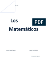 Trabajo de Matemática (Biografias de 5 Matematicos)