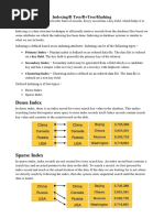 Unit 3 - DBMS (Indexing, Hashing, B+-Tree)